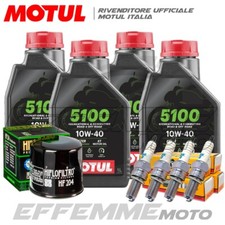 Tagliando KAWASAKI ZX-6R 636 Ninja 2003-2004 / 2005-2006 (4 5100 Filtro candele)