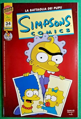Simpsons fumetto bongo comics - bongo,