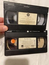 2 x Pre Cert VHS Video the