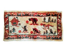 Tappeto in velluto di peluche