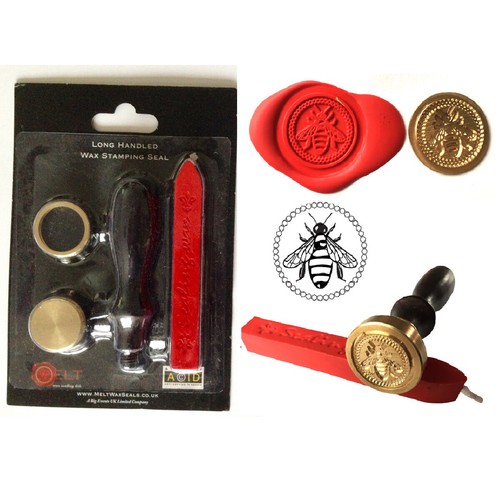 Wax stamp sealing starter - , set