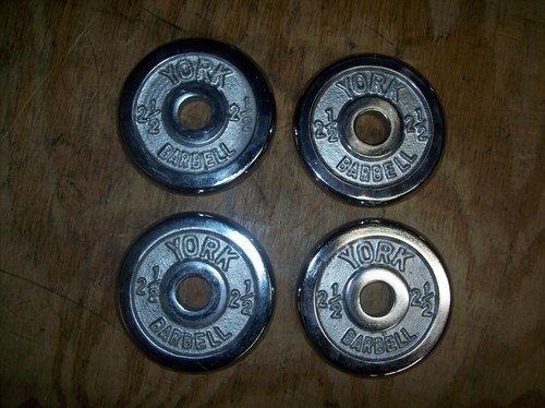 York barbell chrome 5s - york,