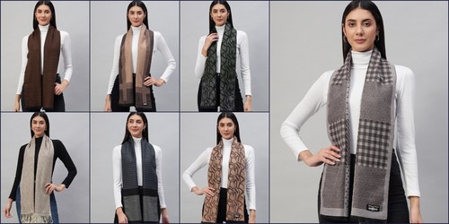 Lotto donna pashmina - 5, pc