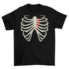 Skeleton Rib Cage T-Shirt