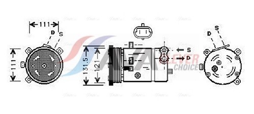 Compressore climatizzatore