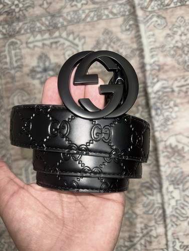Cintura gucci nera uomo taglia - gucci,