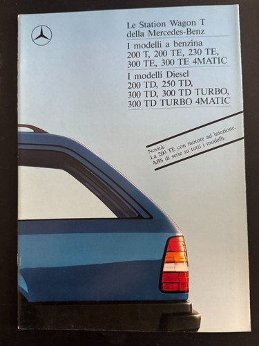 Brochure mercedes station - brochure, mercedes-le