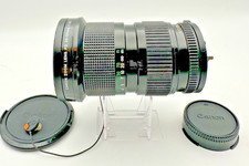 Vintage Canon nuovo FD 35-105 mm f/3.5 obiettivo zoom NFD apertura costante macro 1981