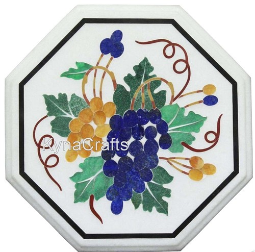 Marble coffee table top grapes - coffee,