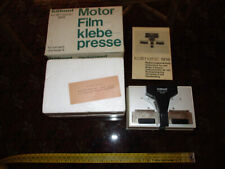 Giuntatrice incollatrice Hähnel Motor Film Klebe Presse per film 8 mm e super 8