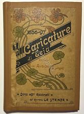 Arte - A. Ferrero - 1856-1897 Caricature di Teja ( dal Pasquino ) - ed. 1900