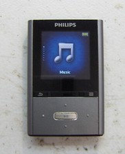 Philips GoGear Vibe 4GB Digital Media MP3 Player Gray. Works great good cond.