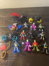 Lotto figurine imaginext dc - figurine,