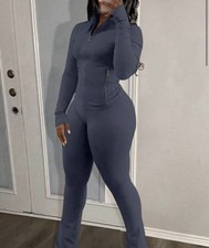 set palestra donna grigio