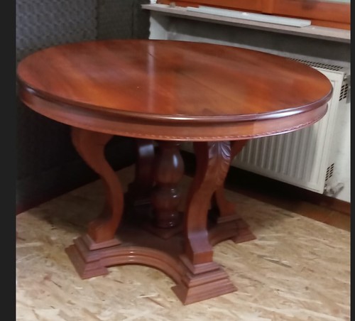 Tavolo rotondo allungabile - tavolo,