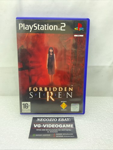 Forbidden siren sony ps2 - forbidden,
