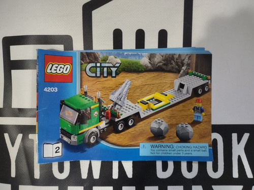 Lego city 4203 - city, escavatore
