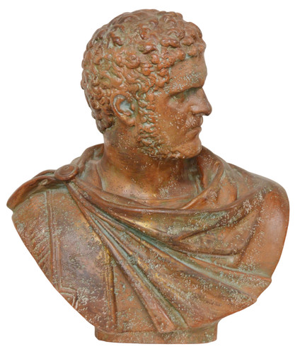 Busto imperatore statua - busto,