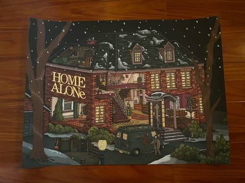Poster home alone giclée - home,