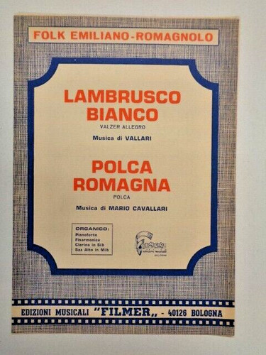 Lambrusco bianco polca - bianco,