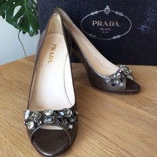 Scarpe PRADA Taffetas in pelle
