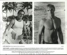 Foto stampa 1987 Laird Hamilton in scene da "North Shore". - hcq38871