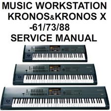 Korg Kronos Manuale di Servizio Riparazione