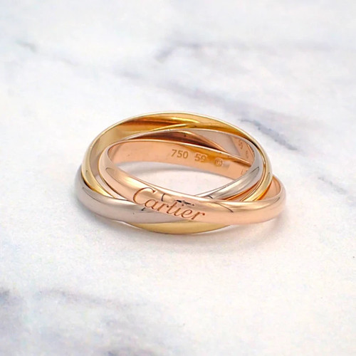 Anello cartier trinity piccolo - anello,