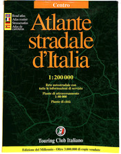 EBOND Atlante stradale d'Italia Centro Touring Club Italiano Libro LI037091