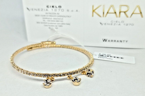Bracciale donna oro rosa kiara - bracciale,