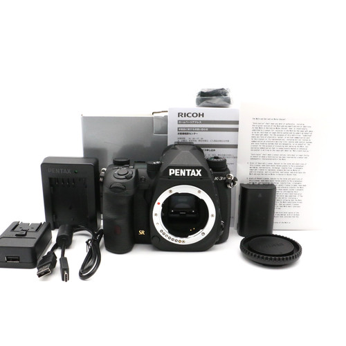 Pentax mark iii corpo - corpo, nero