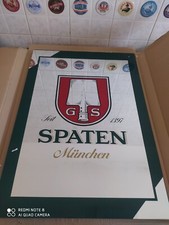 Specchio pubblicitario Birra Spaten Munchen 70 x 50 cm