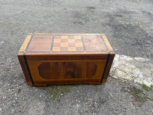 Cassapanca baule legno - in,