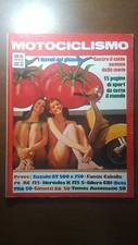 MOTOCICLISMO 3 1976 PROVE:SUZUKI GT 500 E 750 FANTIC CABALLERO RC 125 HERCULES