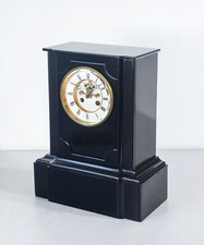 ⚜️ OROLOGIO PENDOLO EPOCA 1800 DA TAVOLO CAMINO NAPOLEONE III PARIGINA MARMO