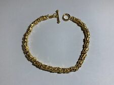 BRACCIALE PEPITE STILE DODO  IN ARGENTO MASSICCIO 925%, Pepite grandi 4 mm circa