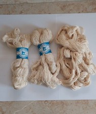 Lotto filato 340 grammi ROMANOFIR 100%  cotone macrame , NM. 40/2X3