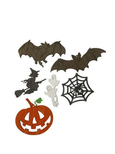 Halloween behangset 6er - behangset,