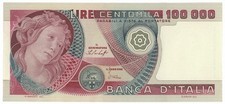100000 LIRE BANCA D'ITALIA