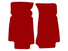 Basic Tappetini per Alfa Romeo Spider Duetto davanti 2per. 1990-1993 Rosso Tappe