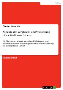 Aspekte des vergleichs - des, und