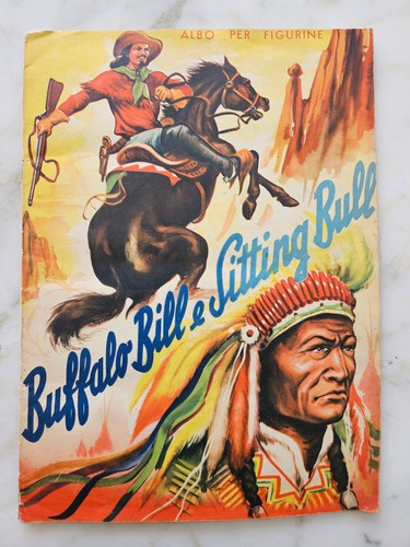 Album figurine buffalo bill - figurine,