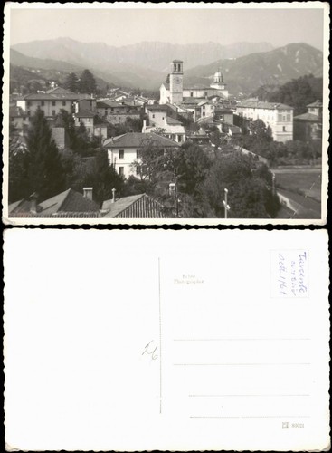 Cartolina tarcento città 1956 - città,
