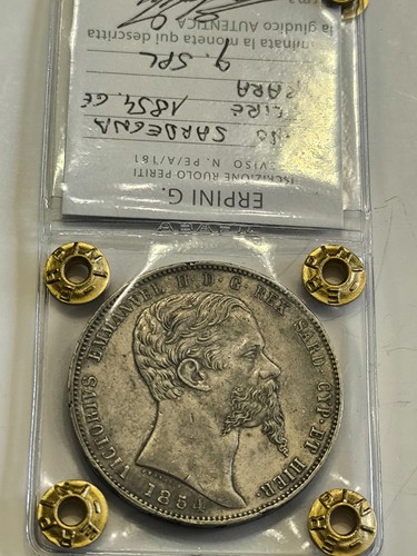 Sardegna lire 1854 - sardegna,