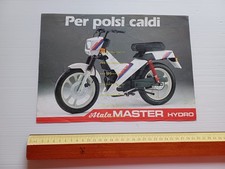 Atala 50 Master Hydro 1986 depliant tubone italiano originale