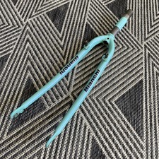 Forcella ciclocross touring vintage anni 90 Bianchi Cromo 1" doppio testa freno a V