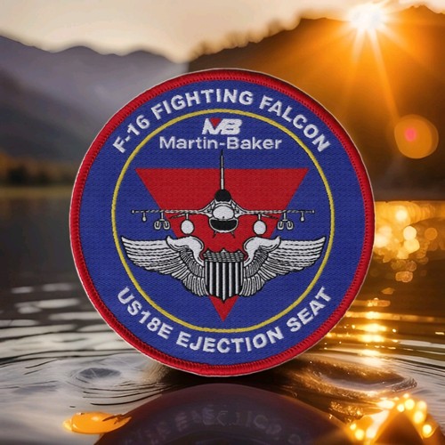 Martin baker embroidered patch - embroidered,