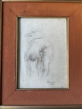 MAESTRO ITALIANO DEL 900 (193?) firma da decifrare cornice, mai aperto