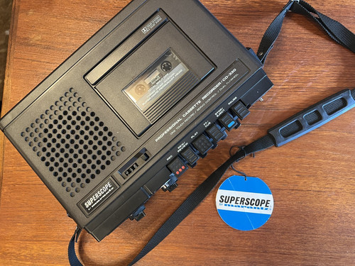 Registratore cassette - a,