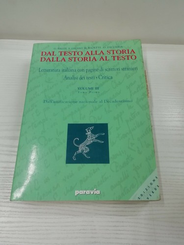 Dal testo alla storia - testo,